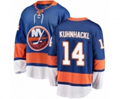 New York Islanders #14 Tom Kuhnhackl Fanatics Branded Royal Blue Home Breakaway NHL Jersey