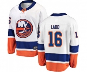 New York Islanders #16 Andrew Ladd Fanatics Branded White Away Breakaway NHL Jersey