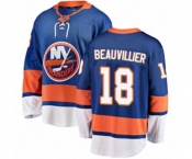 New York Islanders #18 Anthony Beauvillier Fanatics Branded Royal Blue Home Breakaway NHL Jersey