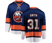 New York Islanders #31 Billy Smith Fanatics Branded Royal Blue Home Breakaway NHL Jersey