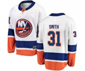 New York Islanders #31 Billy Smith Fanatics Branded White Away Breakaway NHL Jersey