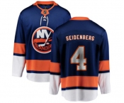 New York Islanders #4 Dennis Seidenberg Fanatics Branded Royal Blue Home Breakaway NHL Jersey