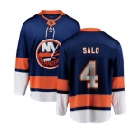 New York Islanders #4 Robin Salo Fanatics Branded Royal Blue Home Breakaway NHL Jersey