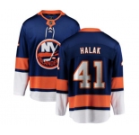 New York Islanders #41 Jaroslav Halak Fanatics Branded Royal Blue Home Breakaway NHL Jersey