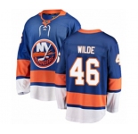 New York Islanders #46 Bode Wilde Fanatics Branded Royal Blue Home Breakaway NHL Jersey