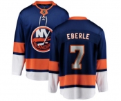 New York Islanders #7 Jordan Eberle Fanatics Branded Royal Blue Home Breakaway NHL Jersey