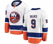 New York Islanders #9 Clark Gillies Fanatics Branded White Away Breakaway NHL Jersey