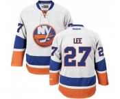 Reebok New York Islanders #27 Anders Lee Authentic White Away NHL Jersey