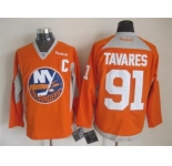 nhl jerseys new york Islanders #91 John Tavares orange