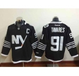nhl jerseys new york Islanders #91 tavares black[patch C][2015 new]