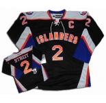 nhl jerseys new york islanders #2 streitt black