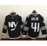 nhl jerseys new york islanders #41 halak black[2015 new]