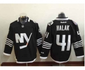 nhl jerseys new york islanders #41 halak black[2015 new]
