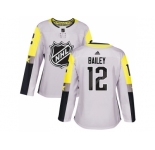 Women Adidas New York Islanders #12 Josh Bailey Gray 2018 All-Star Metro Division Authentic Stitched NHL Jersey