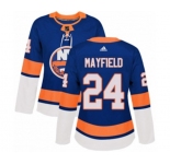Women Adidas New York Islanders #24 Scott Mayfield Premier Royal Blue Home NHL Jersey