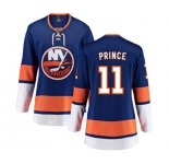 Women New York Islanders #11 Shane Prince Fanatics Branded Royal Blue Home Breakaway NHL Jersey