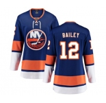Women New York Islanders #12 Josh Bailey Fanatics Branded Royal Blue Home Breakaway NHL Jersey