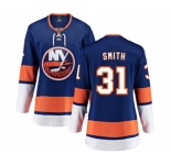 Women New York Islanders #31 Billy Smith Fanatics Branded Royal Blue Home Breakaway NHL Jersey