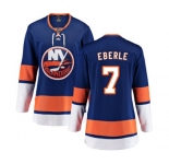 Women New York Islanders #7 Jordan Eberle Fanatics Branded Royal Blue Home Breakaway NHL Jersey