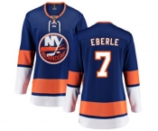 Women New York Islanders #7 Jordan Eberle Fanatics Branded Royal Blue Home Breakaway NHL Jersey