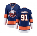 Women New York Islanders #91 John Tavares Fanatics Branded Royal Blue Home Breakaway NHL Jersey