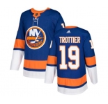 Youth Adidas New York Islanders #19 Bryan Trottier Premier Royal Blue Home NHL Jersey