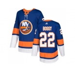 Youth Adidas New York Islanders #22 Mike Bossy Royal Blue Home Authentic Stitched NHL Jersey