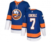 Youth Adidas New York Islanders #7 Jordan Eberle Premier Royal Blue Home NHL Jersey