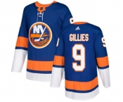 Youth Adidas New York Islanders #9 Clark Gillies Premier Royal Blue Home NHL Jersey