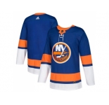 Youth Adidas New York Islanders Blank Royal Blue Home Authentic Stitched NHL Jersey