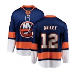Youth New York Islanders #12 Josh Bailey Fanatics Branded Royal Blue Home Breakaway NHL Jersey