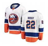 Youth New York Islanders #22 Mike Bossy Fanatics Branded White Away Breakaway NHL Jersey