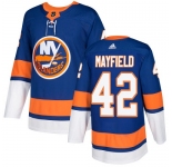 Youth New York Islanders #42 Scott Mayfield Adidas Royal Blue Home Authentic NHL Jersey