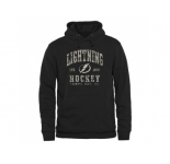 Men's Tampa Bay Lightning Black Camo Stack Pullover Hoodie
