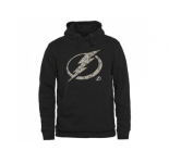 Men's Tampa Bay Lightning Black Rink Warrior Pullover Hoodie