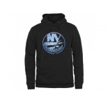 New York Islanders Black Rinkside Pond Hockey Pullover Hoodie
