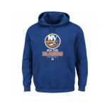 New York Islanders Majestic Royal Blue Critical Victory VIII Fleece Hoodie