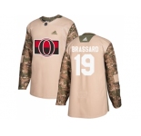 Men Adidas Ottawa Senators #19 Derick Brassard Camo Authentic 2017 Veterans Day Stitched NHL Jersey