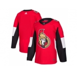 Men Adidas Ottawa Senators Blank Red Home Authentic Stitched NHL Jersey