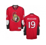 Men's Reebok Ottawa Senators #19 Derick Brassard Authentic Red Home NHL Jersey