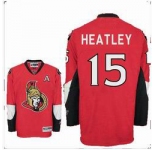 NHL Ottawa Senators 15 HEATLEY red jerseys