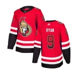Senators #9 Bobby Ryan Red Home Drift Fashion Stitched Hockey Jersey