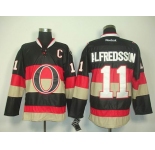 nhl jerseys ottawa senators #11 alfredsson black(C patch)