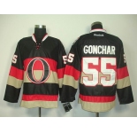 nhl jerseys ottawa senators #55 gonchar black