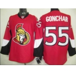 nhl jerseys ottawa senators #55 gonchar red