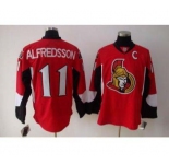 nhl ottawa senators #11 alfredsson red