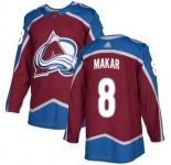 Adidas Colorado Avalanche #8 Cale Makar Burgundy Home Authentic Stitched NHL Jersey