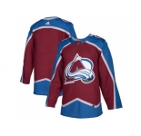 Men Adidas Colorado Avalanche Blank Burgundy Home Authentic Stitched NHL Jersey
