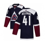Men's Avalanche #41 Pierre-Edouard Bellemare Navy Alternate Authentic Stitched Hockey Jersey