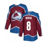 Men's Avalanche #8 Cale Makar Burgundy Home Authentic Stitched Hockey Jersey